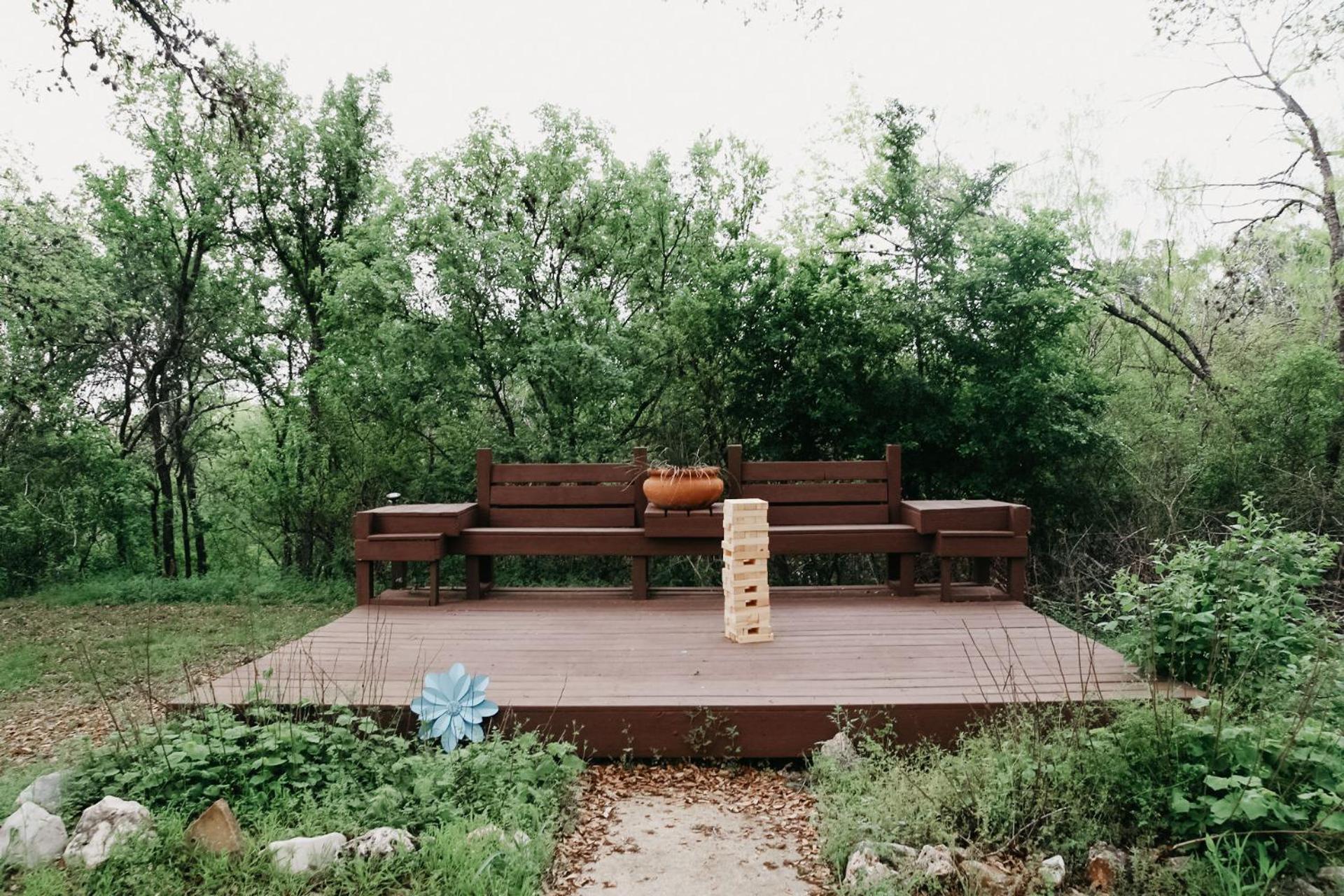 Dean'S Den: Private Deck W/ Jacuzzi And A View Villa New Braunfels Luaran gambar